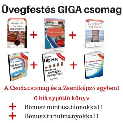 Üvegfestés Gigacsomag